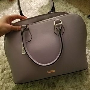 Aldo purple brand new purse with silky small scarf